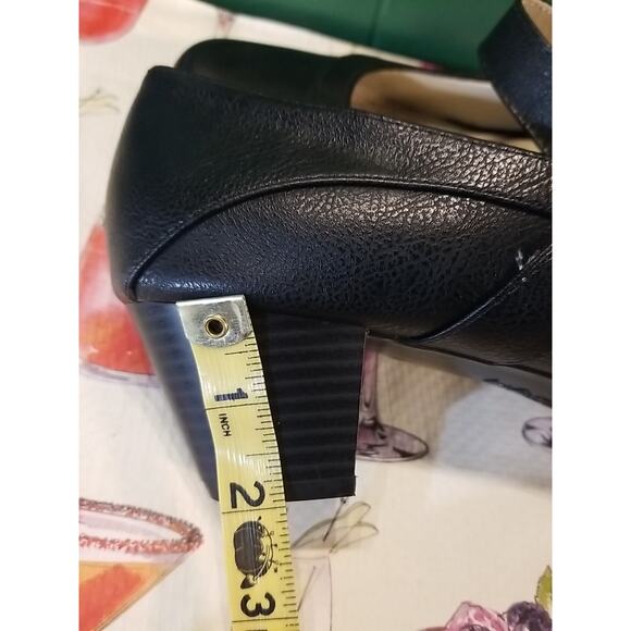 Woman Dress Shoe By Life Stride Soft System Size 11 Side Closure Color Blk - Picture 5 of 5